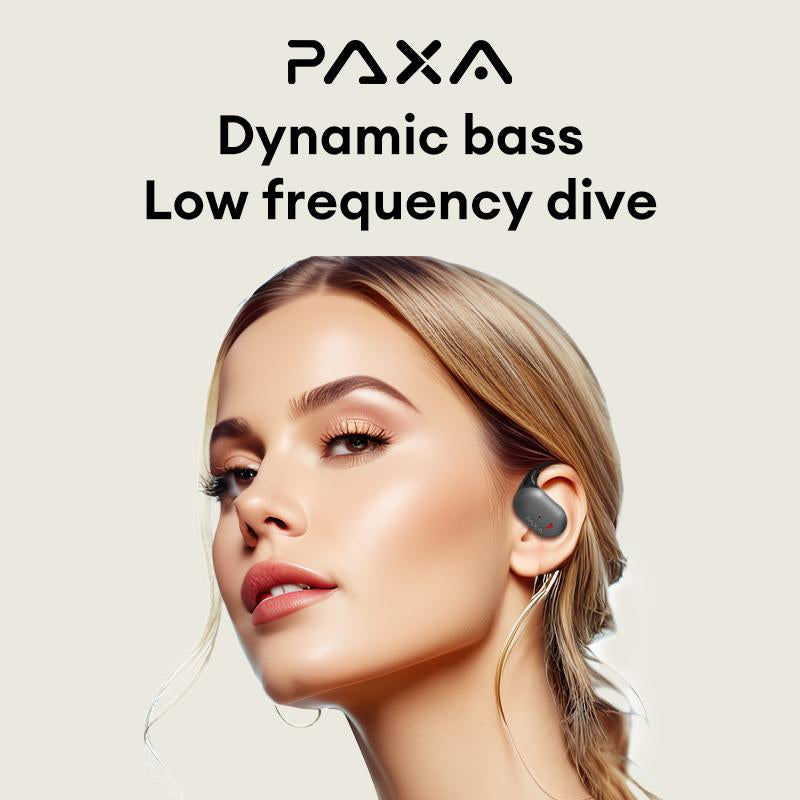 PAXA KC-10 with 169-Language Translation Feature β Wireless Bluetooth Headset 6.0 OWS Waterproof Sport Headsets Noise Reduction Headphones with Mic Earbuds Audio Electronic