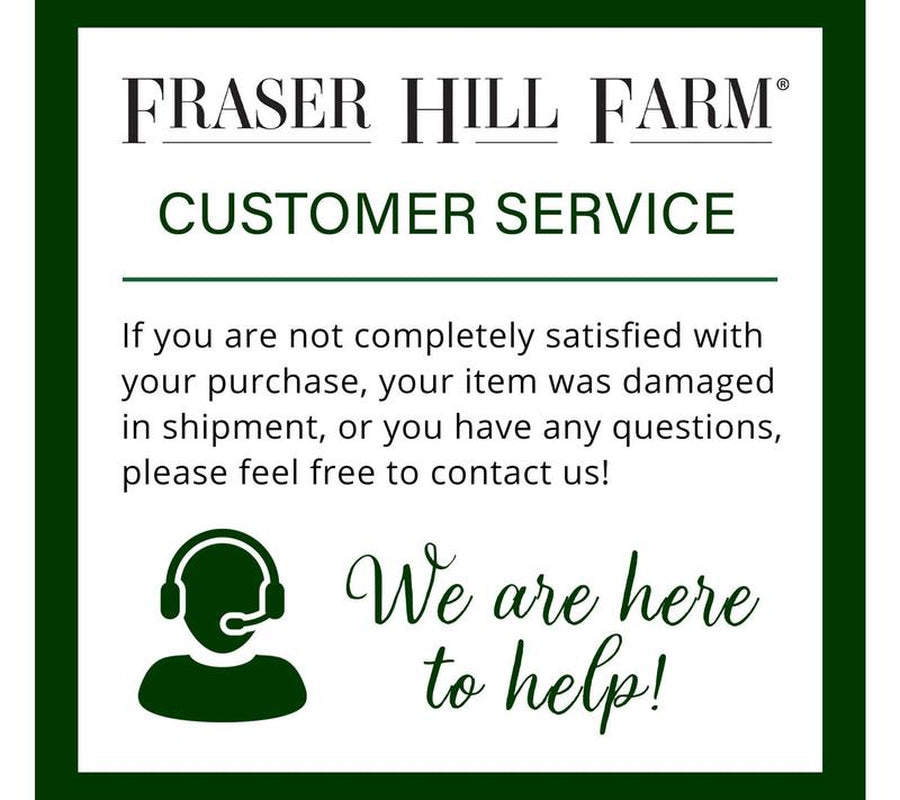 Fraser Hill Farm 71-In. Musical Snowy Christmasstreet Lamp