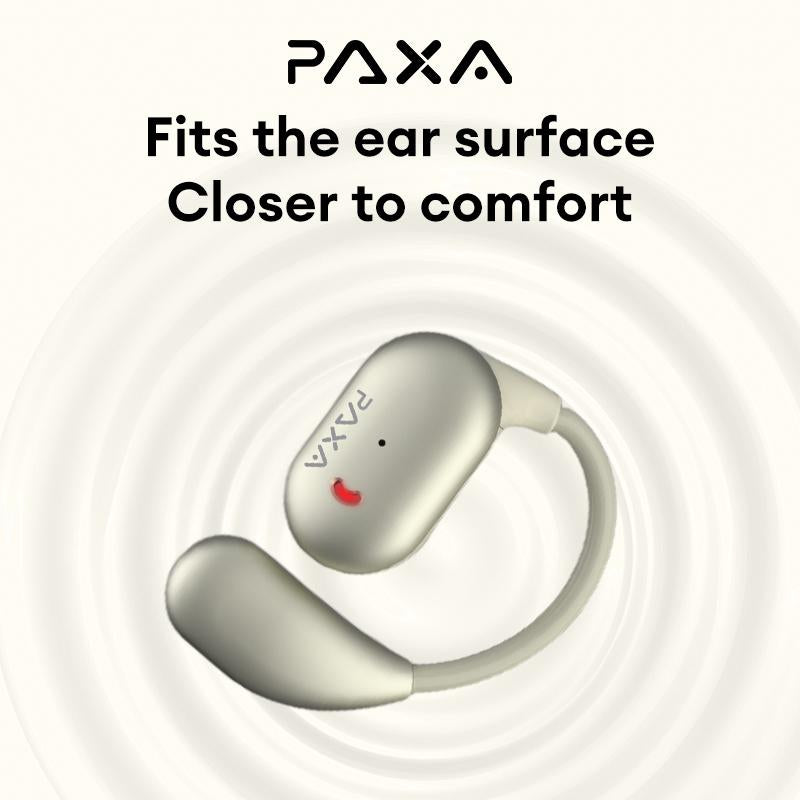PAXA KC-10 with 169-Language Translation Feature β Wireless Bluetooth Headset 6.0 OWS Waterproof Sport Headsets Noise Reduction Headphones with Mic Earbuds Audio Electronic