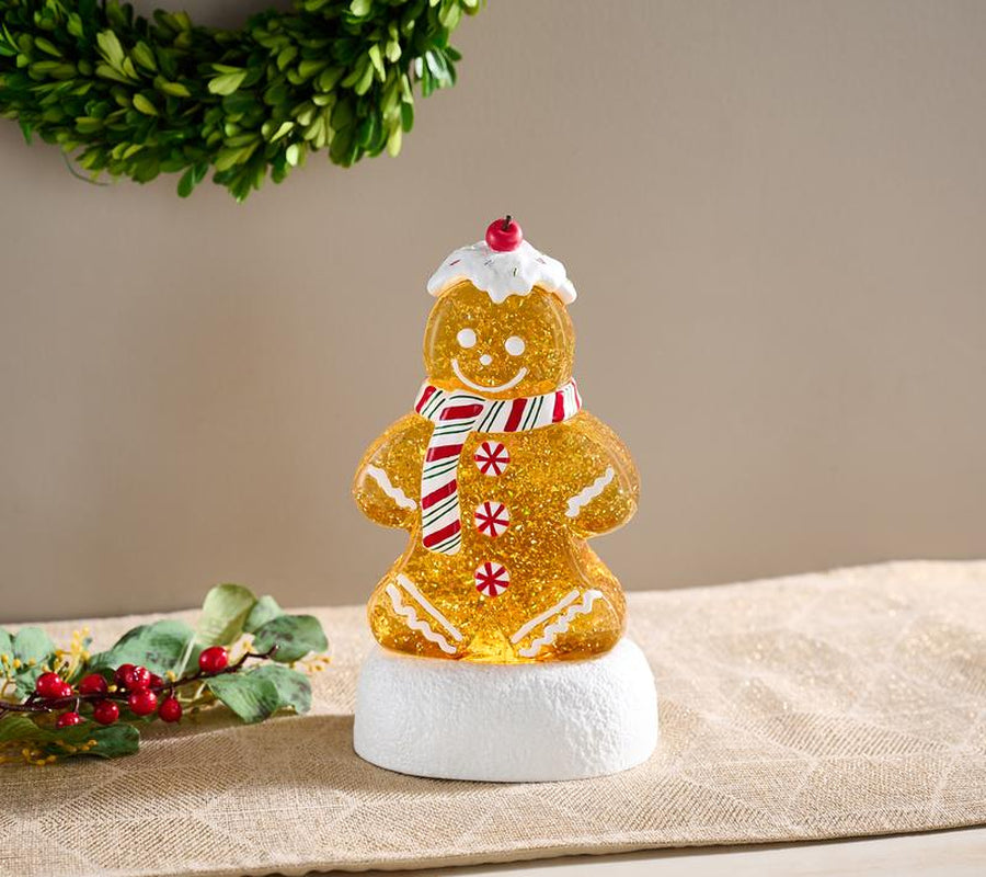 10.5" Illuminated Glitter Figure by Valerie