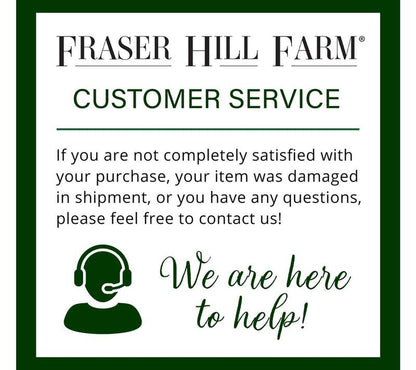 Fraser Hill Farm 71-In. Musical Snowy Christmasstreet Lamp